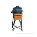 Versatility Outdoor Cooking Green Smoker Kamado